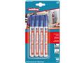 Viltstift edding 3000 rond 1.5-3mm blauw